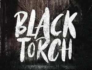 Black Torch font