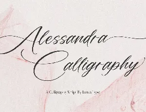 Alessandra font