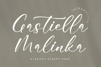 Gastiella Malinka font