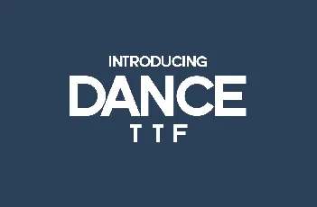 Dance font