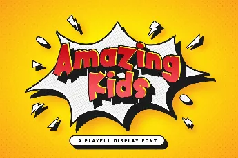 Amazing Kids font