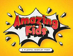 Amazing Kids font