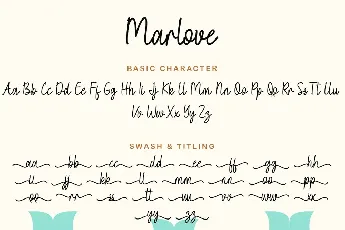 Marlove font