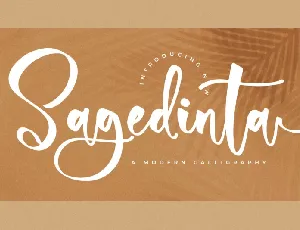 Sagedinta font