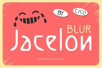 Jacelon Blur font