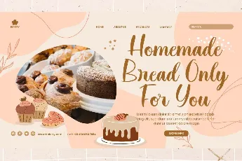 Sweet Crumble Demo font