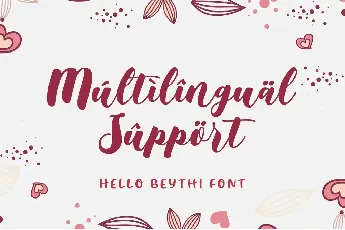 Hello Beythi font