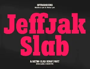 Jeffjak font