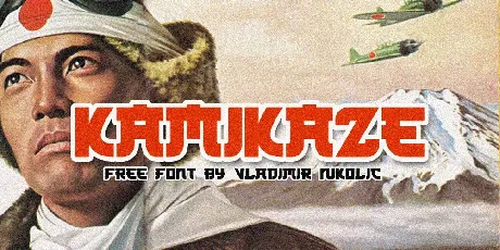 Kamikaze font