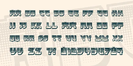 Kamikaze font