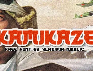 Kamikaze font