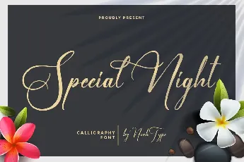 Special Night font