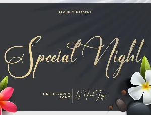 Special Night font