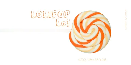 Lolipop Lol font