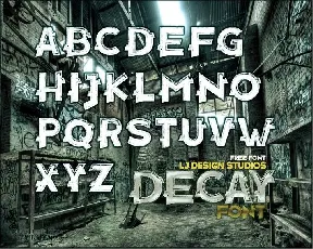 Decay Free font