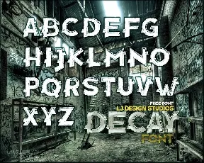 Decay Free font