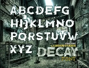Decay Free font