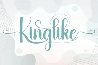 Kinglike Script font