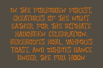 Ghoul Bone - Personal Use font