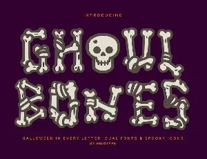 Ghoul Bone - Personal Use font