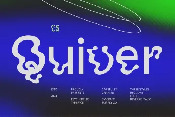 CS Quiver font