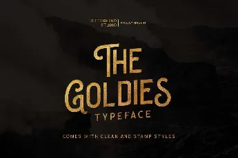 The Goldies font