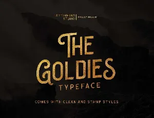 The Goldies font