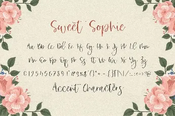 Sweet Sophie font