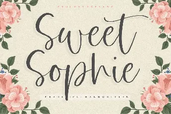 Sweet Sophie font