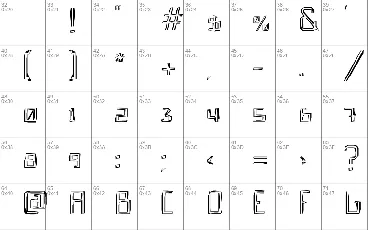 Qebrada font