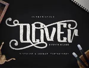 Oliver Typeface font