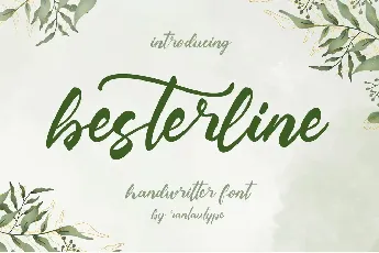 Besterline font