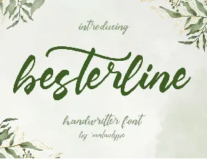 Besterline font