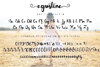 Agustina font