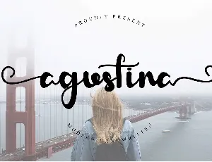 Agustina font