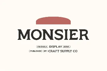 Monsier Free font