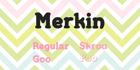 Merkin font