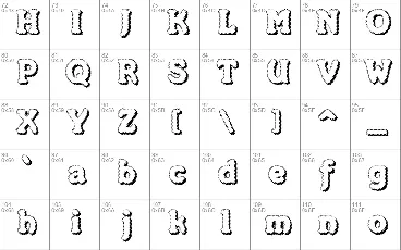 Merkin font