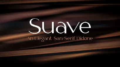 Suave font