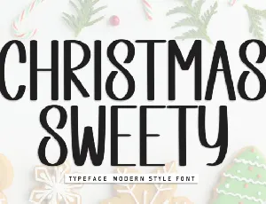Christmas Sweety Display font
