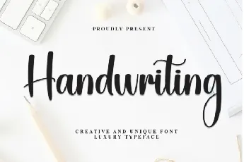 Handwriting Script font