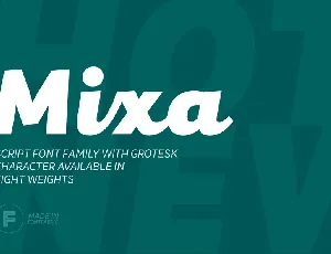 Mixa Family font