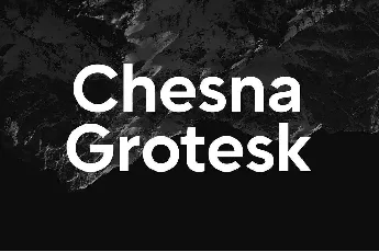 Chesna Grotesk Family font