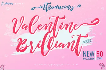 Valentine Brilliant font