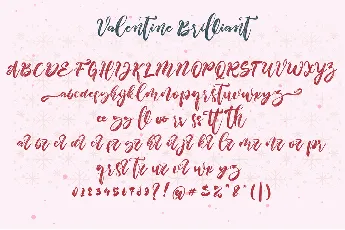 Valentine Brilliant font