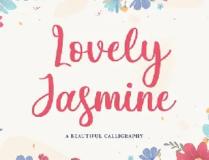 Lovely Jasmine font