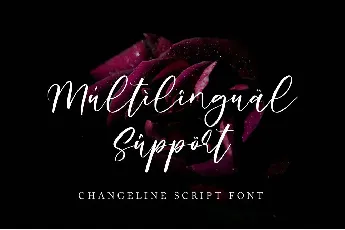 Chageline font