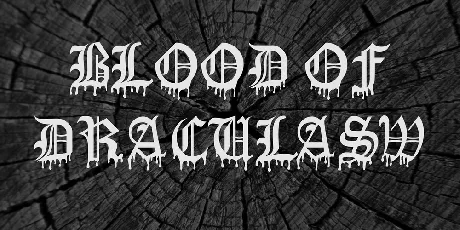 Blood Of DraculaSW font