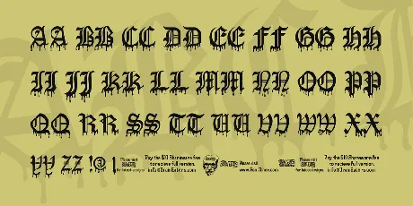 Blood Of DraculaSW font