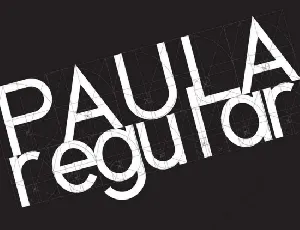 Paula font